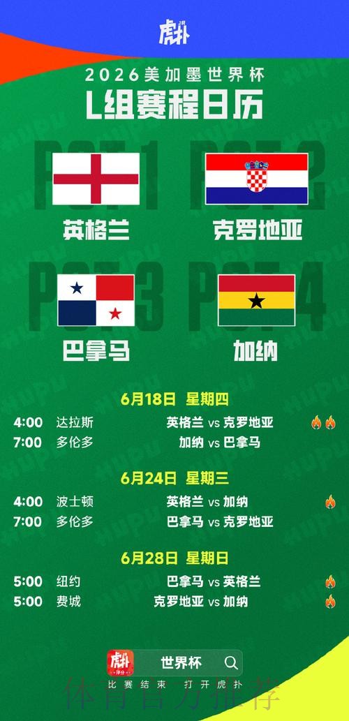2026世界杯每日赛程最新完整安排免费观看 2026世界杯每日赛程最新完整安排免费观看
